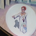 Ethel's Dream oil on panel, 1984, 42" x 42" 48" x 48"