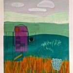 Homeground II, 2011 monotype, 22" x 15"