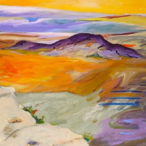 Land / State / Land , 2006 oil on canvas, 30"x36"
