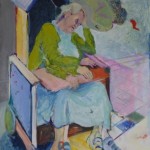 Lost Space, 1996 oil on panel, 28" x 22"